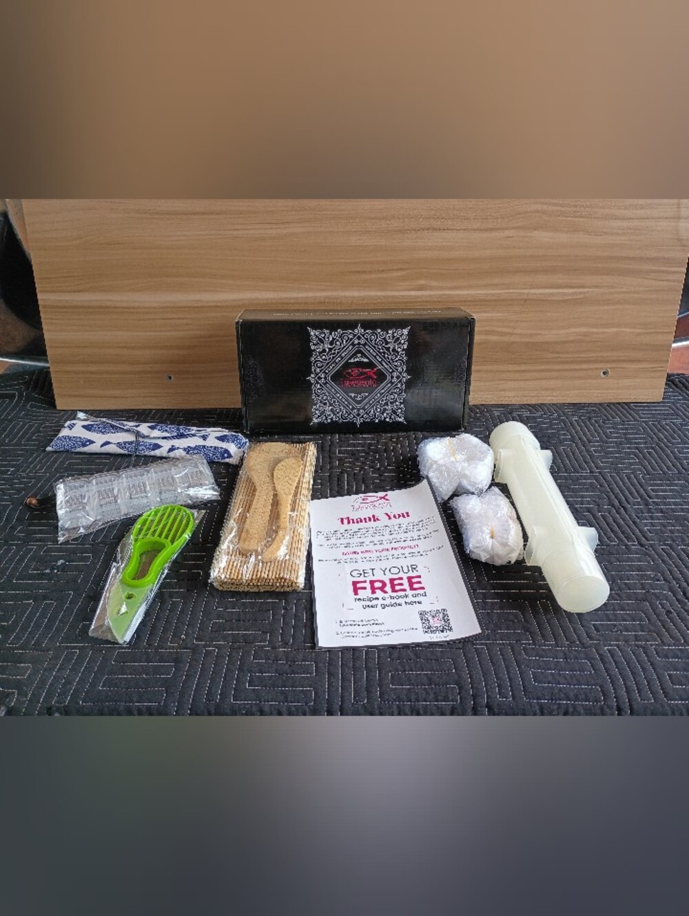 Sushi making kit for beginners – Clear sushi bazooka – Food grade safe